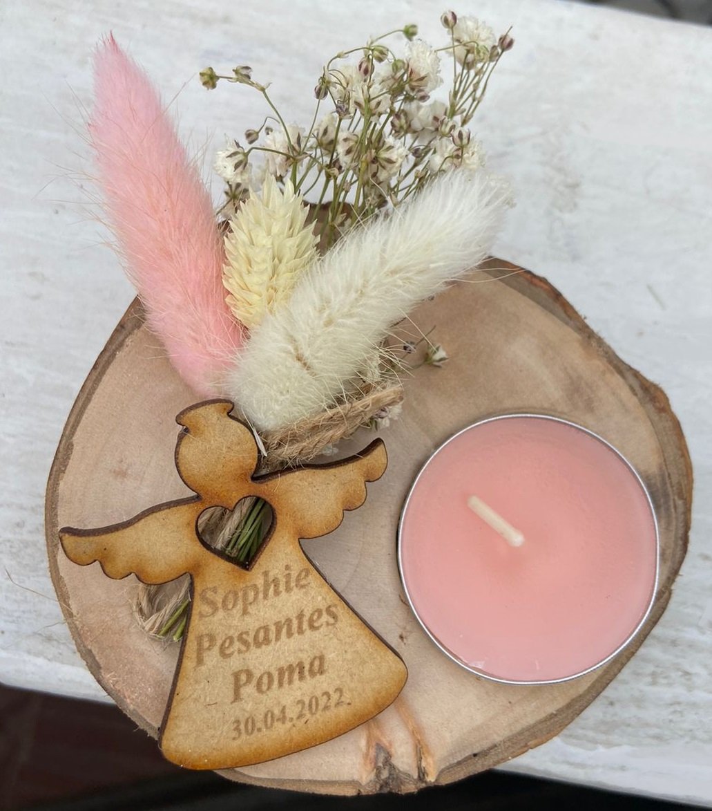 Recuerdos de portavela para boda - Imagen 4