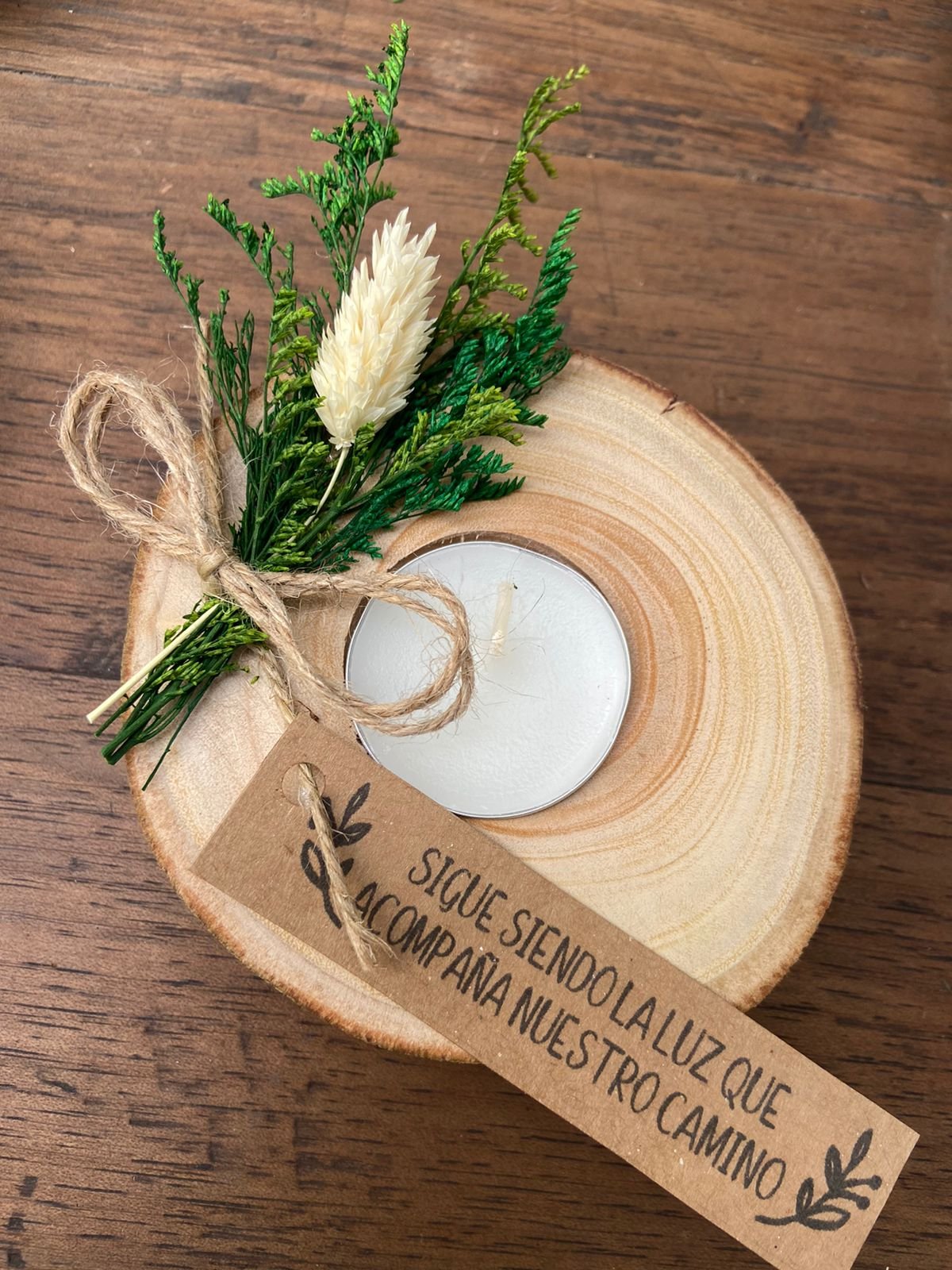 Recuerdos de portavela para boda - Imagen 5